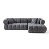 Corner Sofa Petra Right - Dark Grey Dark Grey