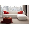 Corner Sofa Roma Right - White White