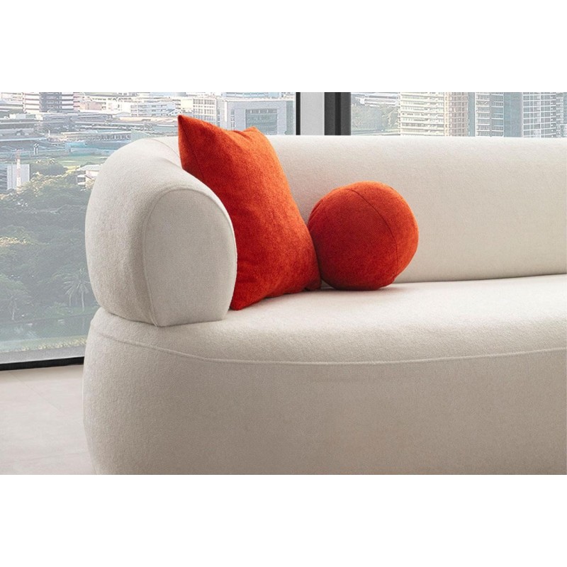Corner Sofa Roma Right - White White