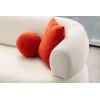 Corner Sofa Roma Left - White White