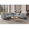 Corner Sofa Flexy L - Grey Grey