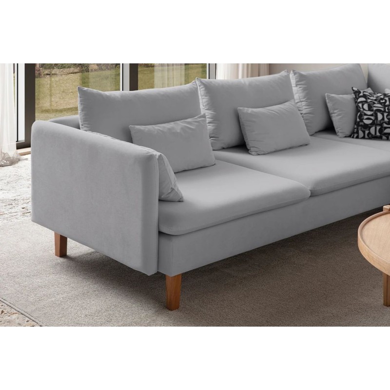 Corner Sofa Flexy L - Grey Grey