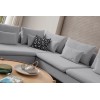 Corner Sofa Flexy L - Grey Grey