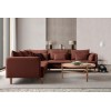 Corner Sofa Flexy L - Tile Red Tile Red