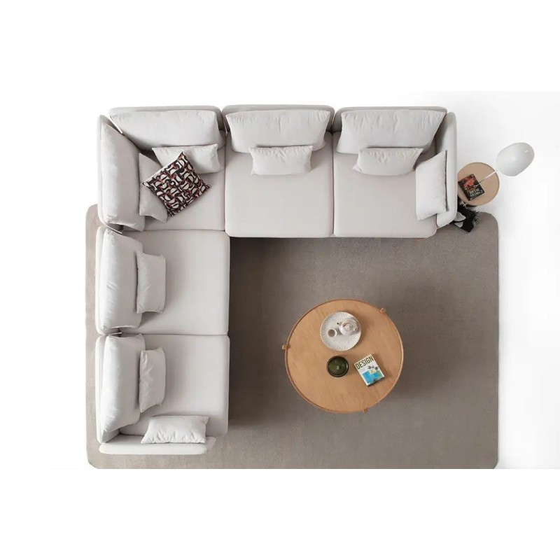 Corner Sofa Flexy L - Cream Cream