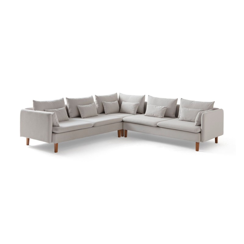 Corner Sofa Flexy L - Cream Cream