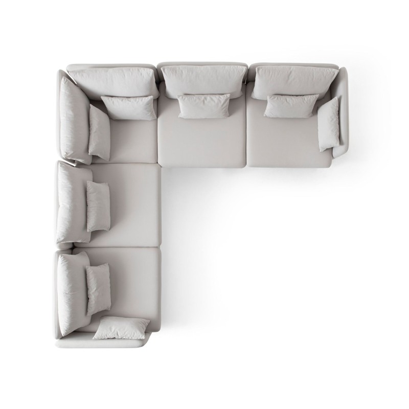 Corner Sofa Flexy L - Cream Cream