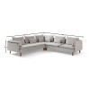 Corner Sofa Flexy L - Cream Cream