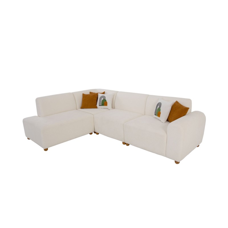 Corner Sofa S-Loft Left - White White