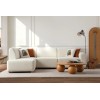 Corner Sofa S-Loft Left - White White