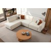 Corner Sofa S-Loft Left - White White