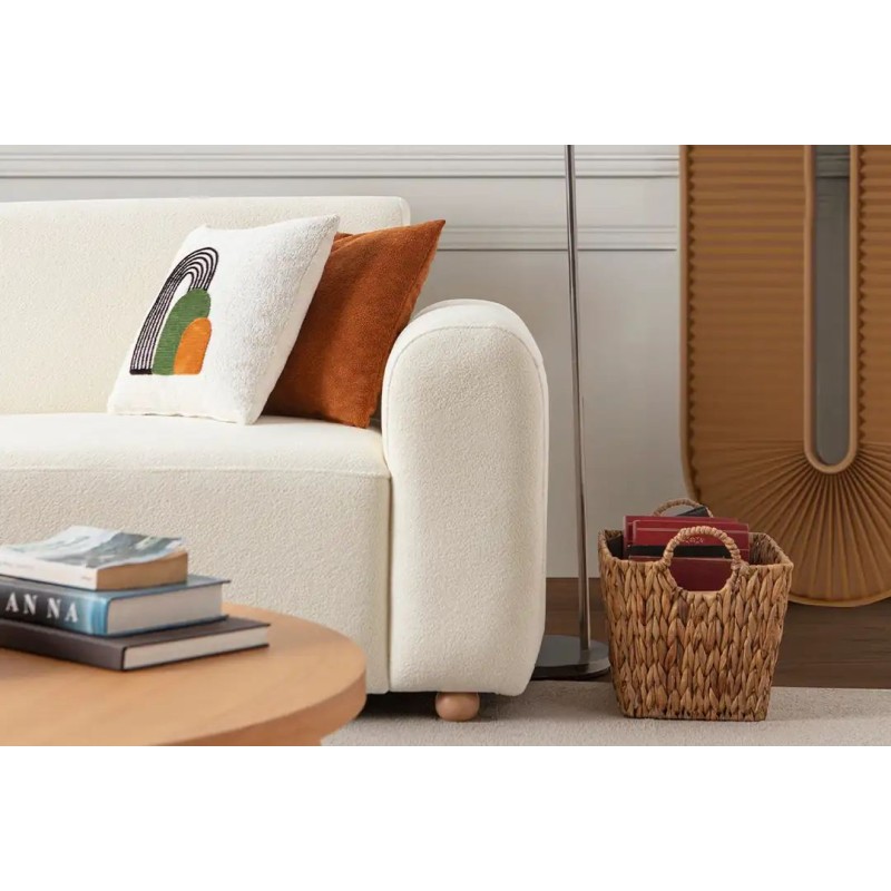 Corner Sofa S-Loft Left - White White