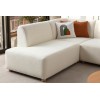 Corner Sofa S-Loft Left - White White
