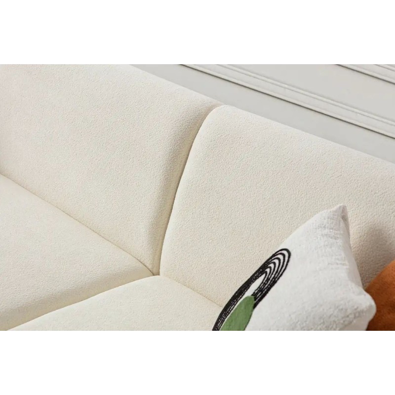 Corner Sofa S-Loft Left - White White