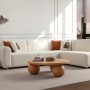 Corner Sofa S-Loft Right - White White