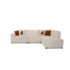 Corner Sofa S-Loft Right - White White