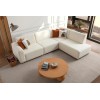 Corner Sofa S-Loft Right - White White