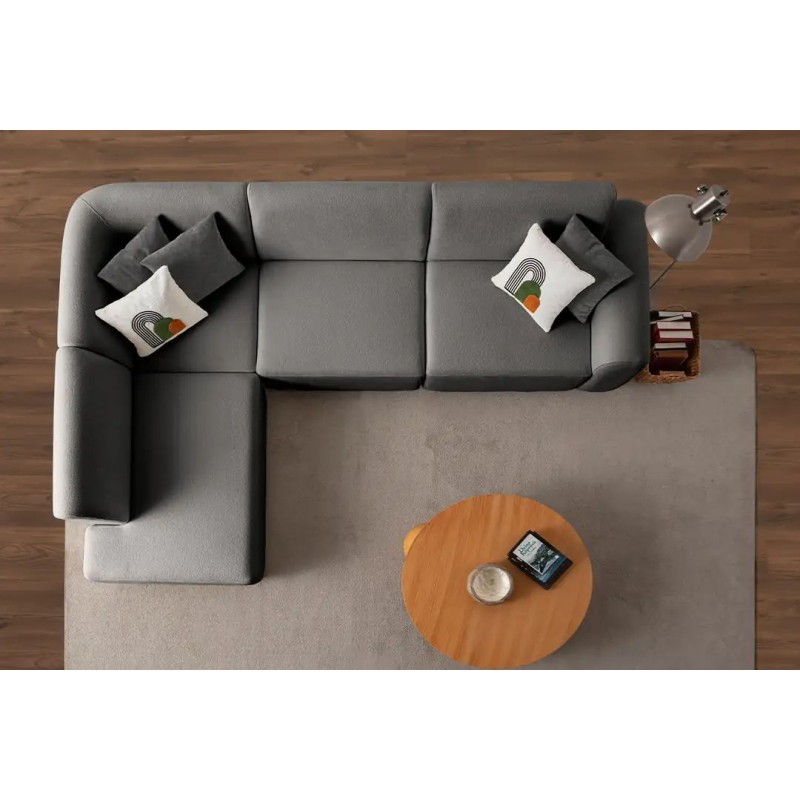 Corner Sofa S-Loft Left - Anthracite Anthracite