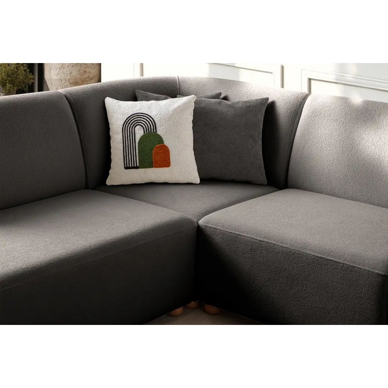Corner Sofa S-Loft Left - Anthracite Anthracite