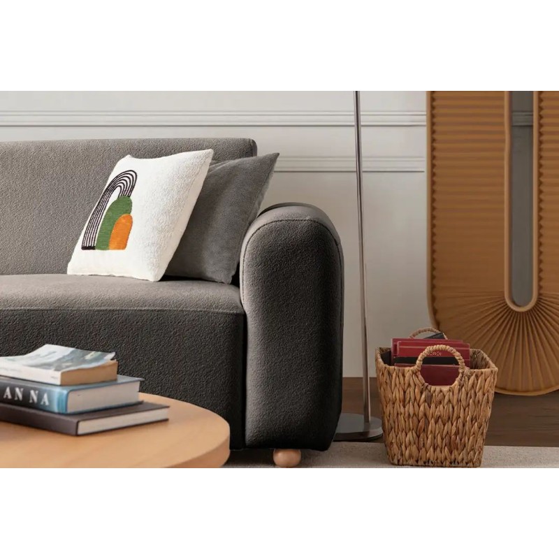 Corner Sofa S-Loft Left - Anthracite Anthracite