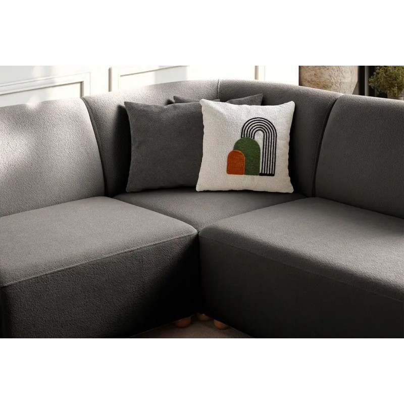 Corner Sofa S-Loft Right - Anthracite Anthracite