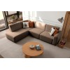 Corner Sofa S-Loft Left - Brown Brown