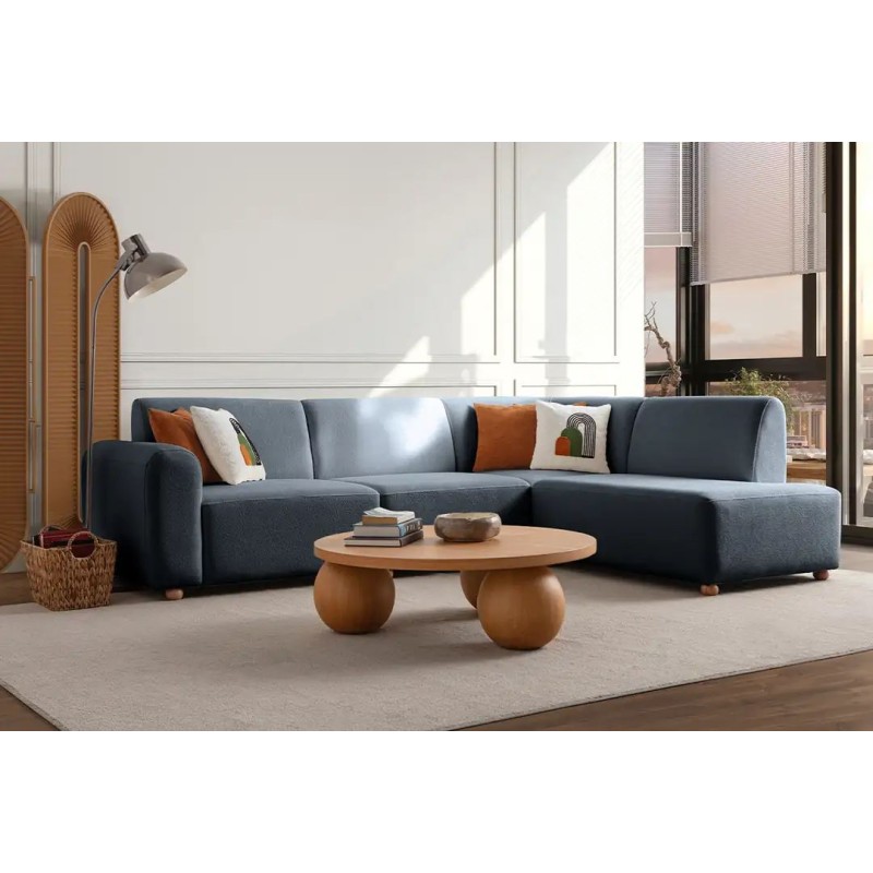 Corner Sofa S-Loft Right - Blue Blue