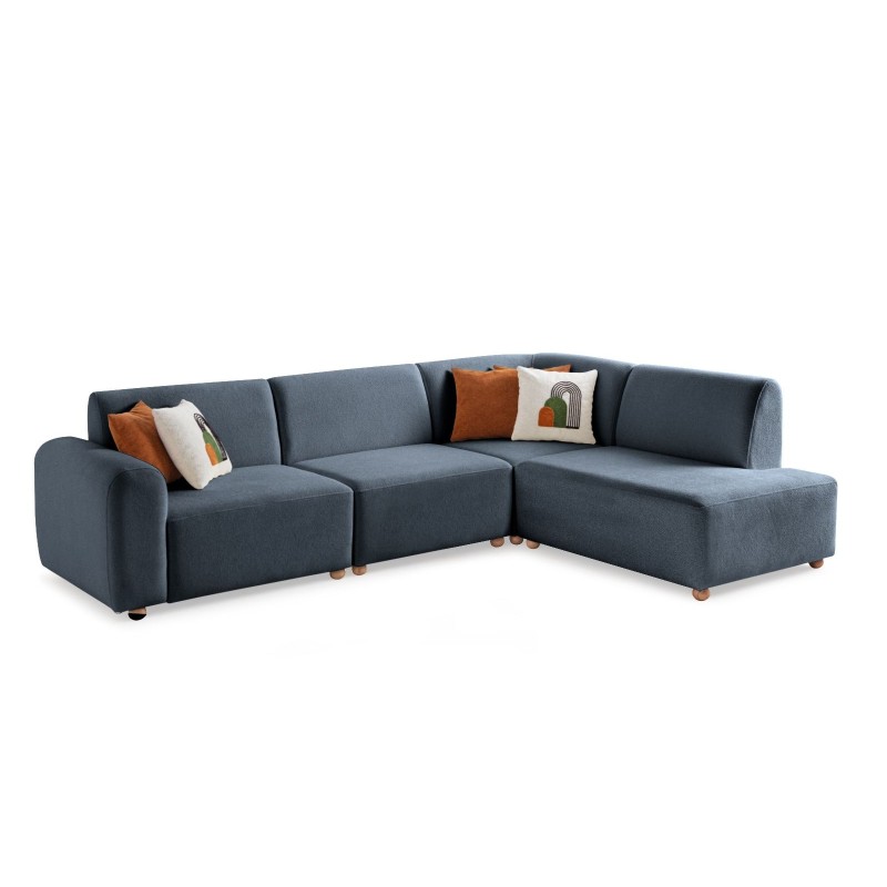 Corner Sofa S-Loft Right - Blue Blue
