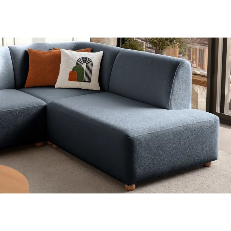 Corner Sofa S-Loft Right - Blue Blue