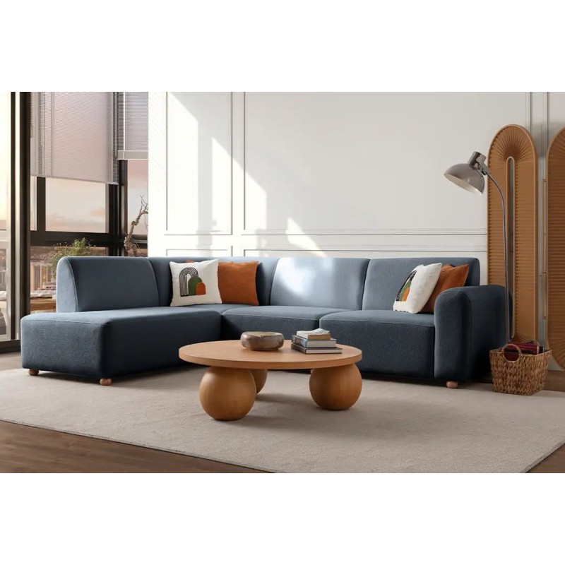 Corner Sofa S-Loft Left - Blue Blue