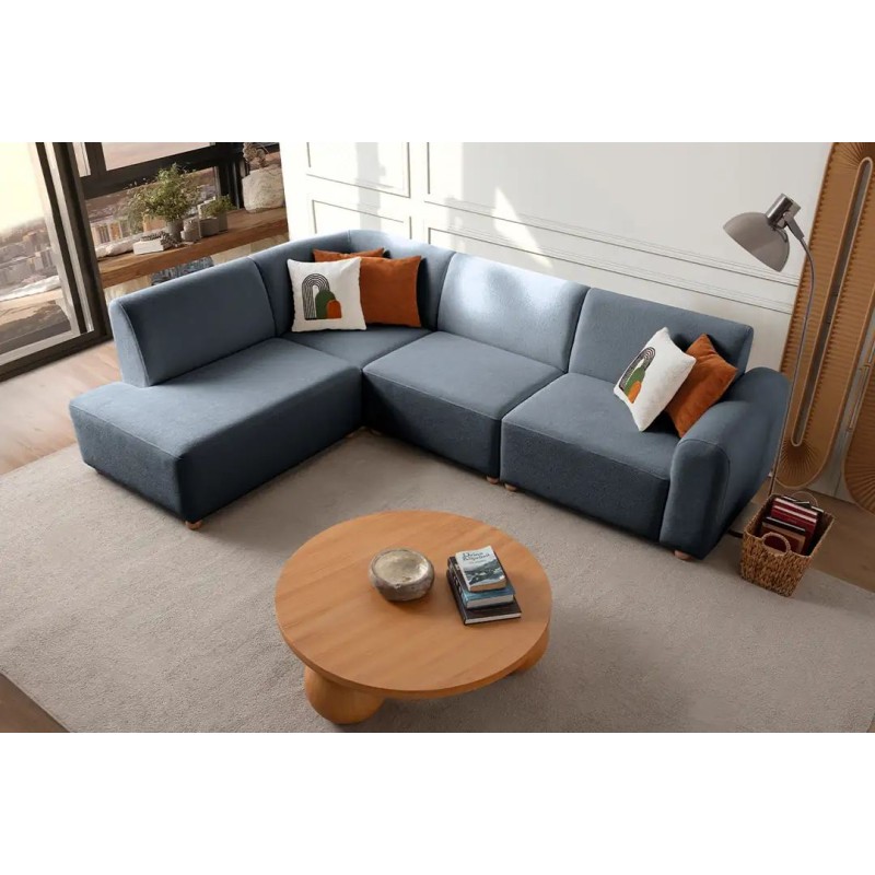 Corner Sofa S-Loft Left - Blue Blue