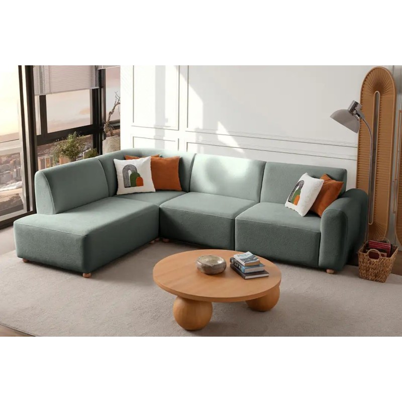Corner Sofa S-Loft Left - Sea Green Sea Green