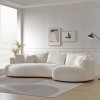 Corner Sofa Venedik Right - White White