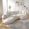 Corner Sofa Venedik Right - White White
