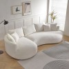 Corner Sofa Venedik Left - White White