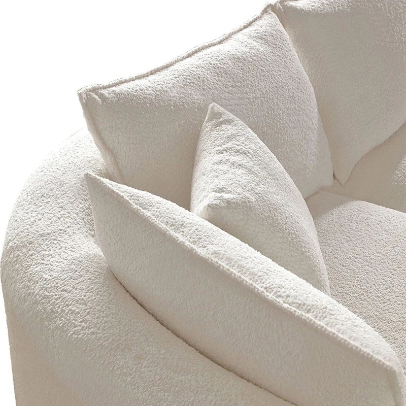 Corner Sofa Venedik Left - White White