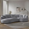 Corner Sofa Venedik Right - Grey Grey
