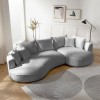 Corner Sofa Venedik Right - Grey Grey