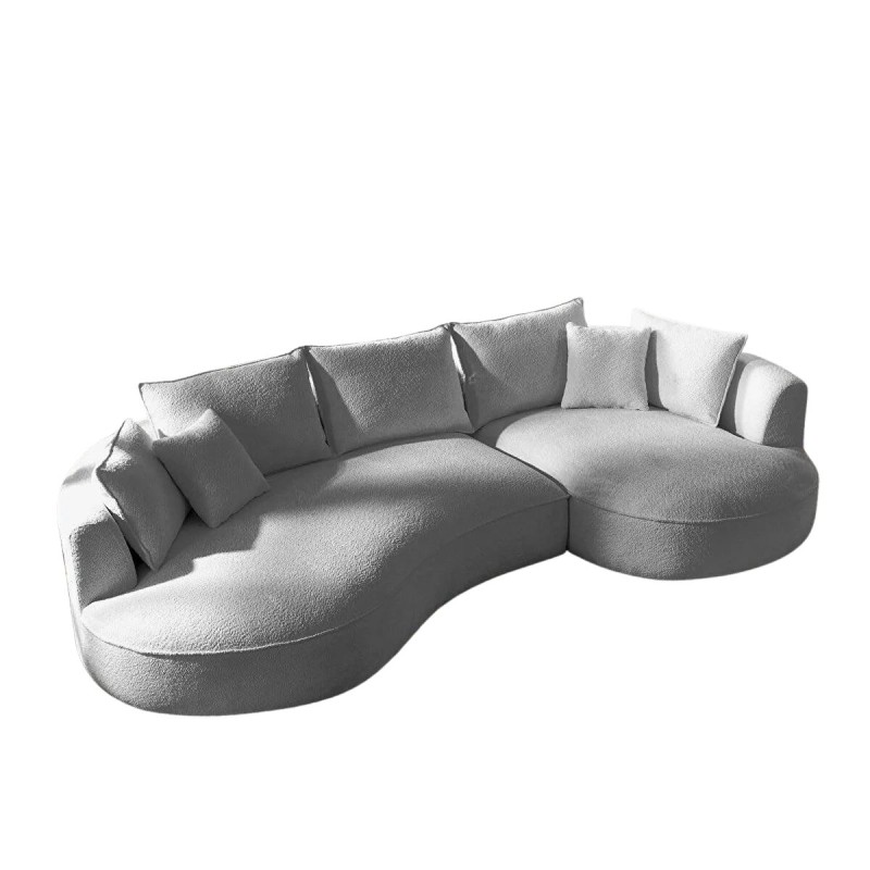 Corner Sofa Venedik Right - Grey Grey