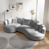 Corner Sofa Venedik Left - Grey Grey