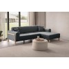 Corner Sofa Latte Relax Right - Anthracite Anthracite