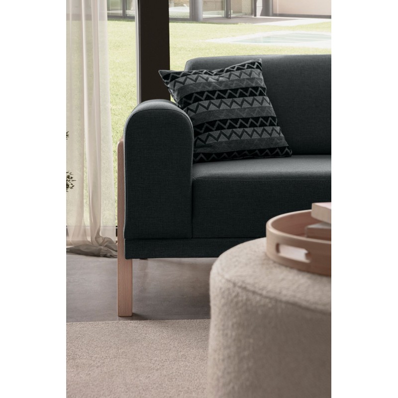 Corner Sofa Latte Relax Right - Anthracite Anthracite