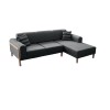Corner Sofa Latte Relax Right - Anthracite Anthracite