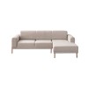 Corner Sofa Latte Relax Right - Cream Cream