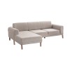 Corner Sofa Latte Relax Left - Cream Cream