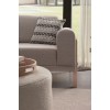 Corner Sofa Latte Relax Left - Cream Cream