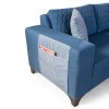 Corner Sofa-Bed Loft - Blue Blue