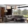 Corner Sofa-Bed Loft - Brown Brown