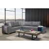 Corner Sofa-Bed Loft - Grey Grey