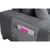 Corner Sofa-Bed Loft - Grey Grey